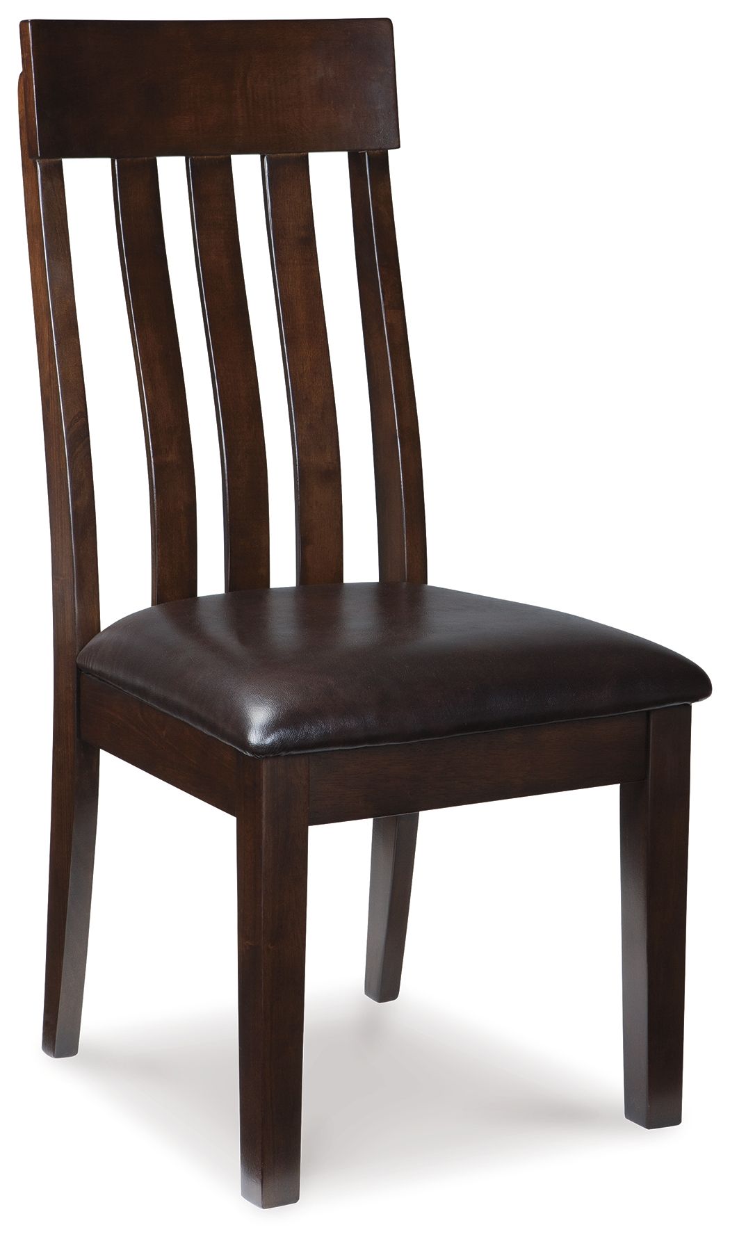Haddigan - Dining UPH Side Chair (Set of 2) - Dark Brown by Ashley – view 3