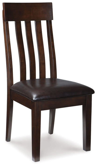 Haddigan - Dining UPH Side Chair (Set of 2) - Dark Brown by Ashley – view 3