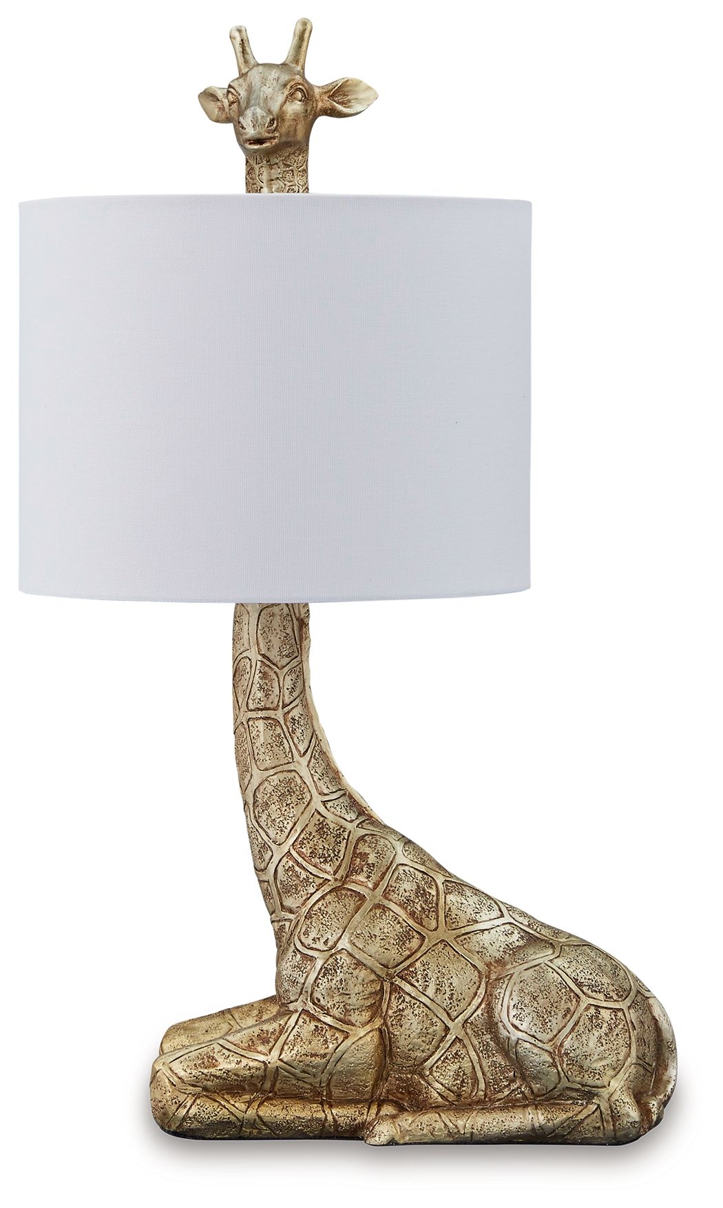 Ferrison - Poly Table Lamp - Gold Finish by Ashley – Table Lamps