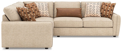 Seyler - 3-Piece Sectional - Sand – view 2
