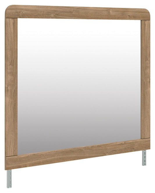Gramburg - Bedroom Mirror - Warm Natural Brown by Ashley – Mirrors