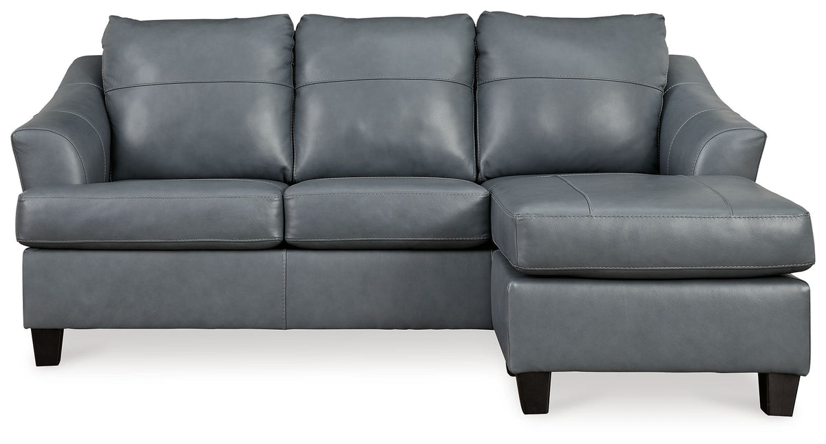 Genoa - Sofa Chaise - Steel by Ashley – view 2