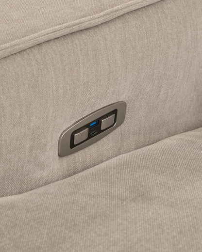 Carceri - 5-Piece Power Sectional Reclining Sofa - Cashmere – view 2