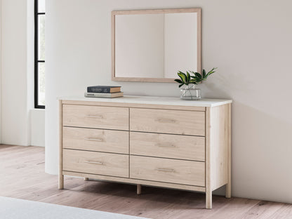 Cadmori - Bedroom Mirror - Tan by Ashley – view 2