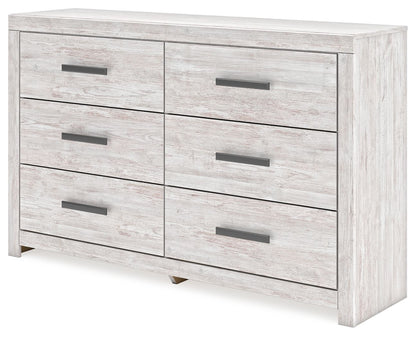 Cayboni - Six Drawer Dresser - Whitewash by Ashley – view 3