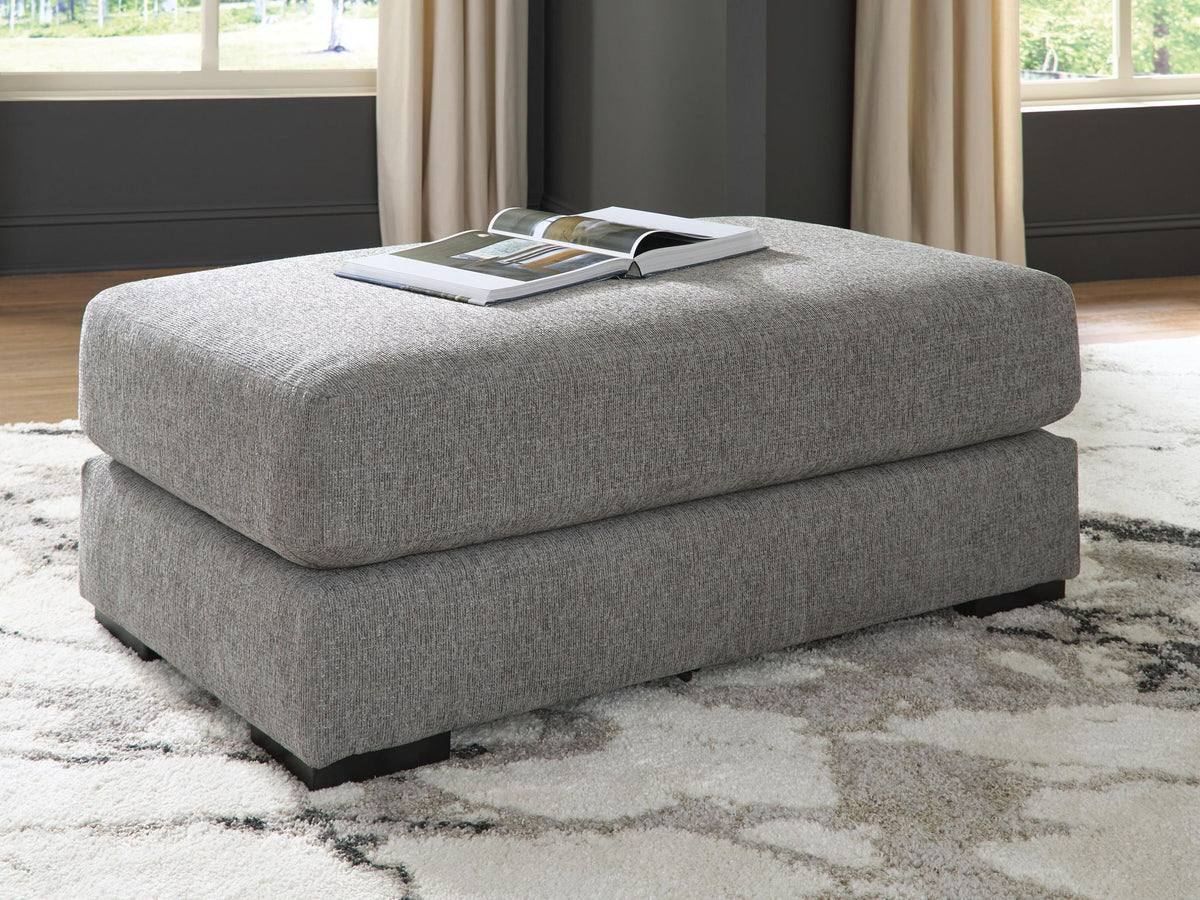 Creston Heights - Oversized Accent Ottoman - Smolder by Ashley – view 2