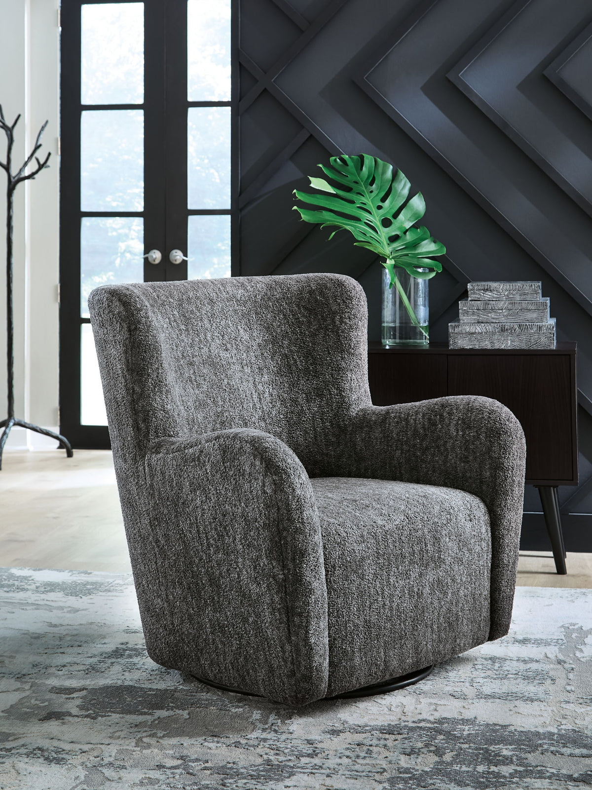 Rowenburg - Swivel Glider Accent Chair by Ashley – view 6
