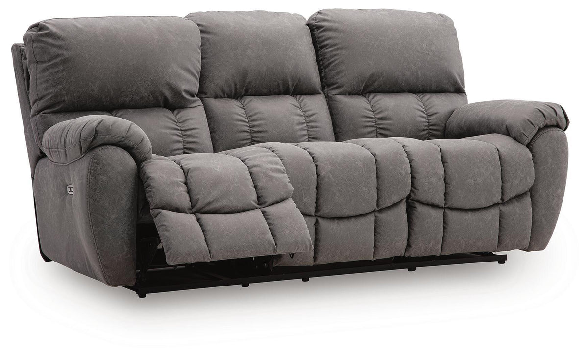 Bakerstein - Power Reclining Sofa With Adjustable Headrest - Galaxy by Ashley – view 3