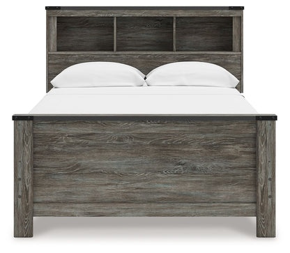 Frandern - Bookcase Panel Bed by Ashley – view 5