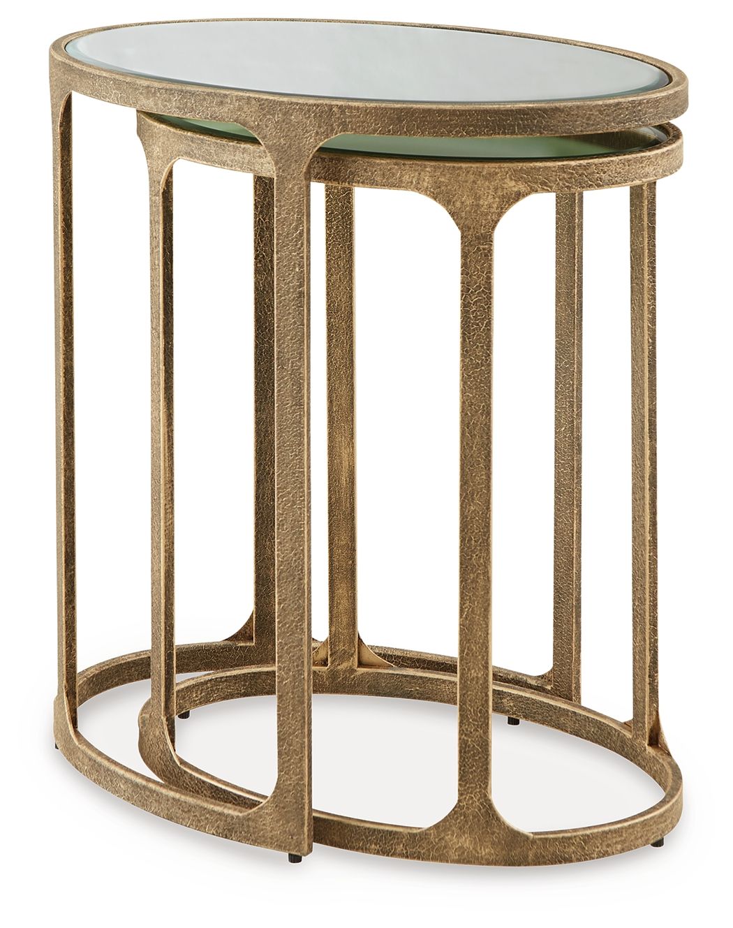 Irmaleigh - Accent Table Set (Set of 2) - Antique Black by Ashley – view 3
