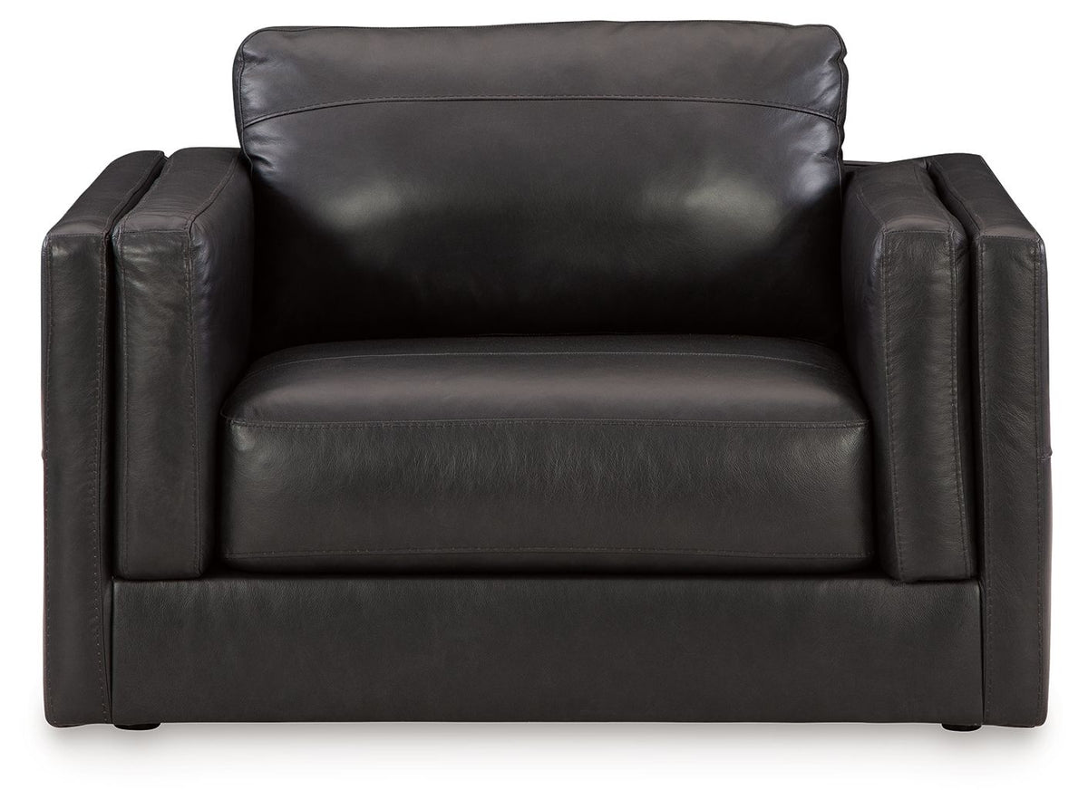 Amiata - Chair And A Half - Onyx by Ashley – view 3