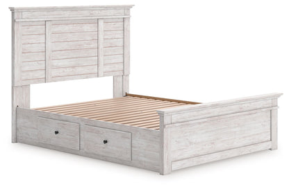 Makidern - Panel Storage Bed