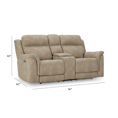 Next-Gen Durapella - Reclining Power Loveseat With Console by Ashley – view 5