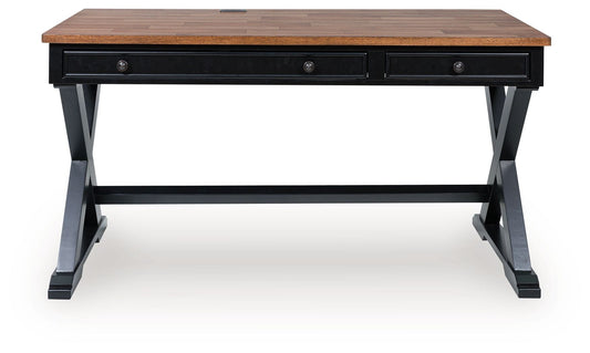 Wildenauer - Home Office Desk - Brown / Black