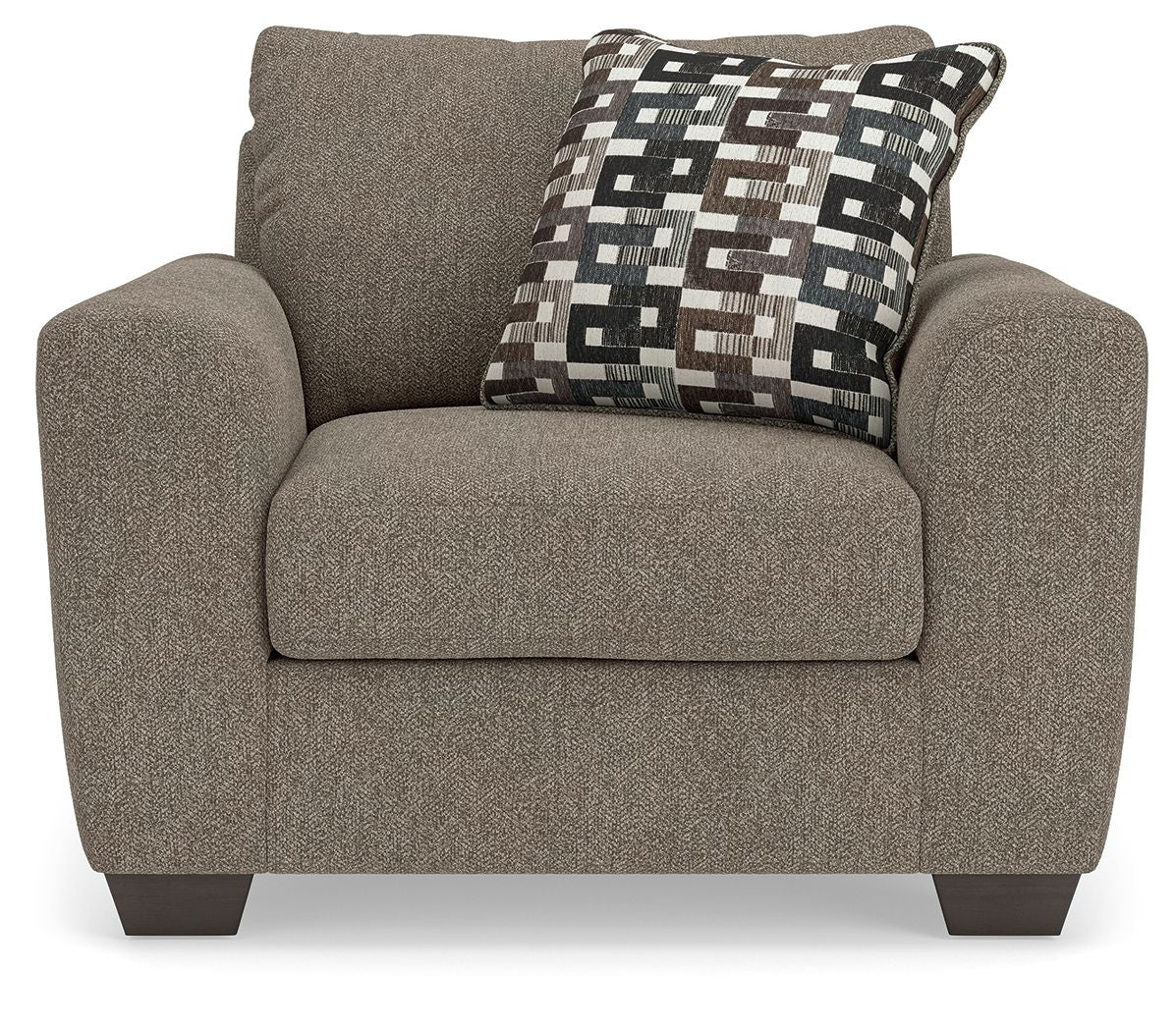 Triston-Peaks - Chair And A Half - Suede – view 2