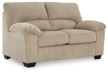 SimpleJoy - Loveseat by Ashley – Stationary Loveseats