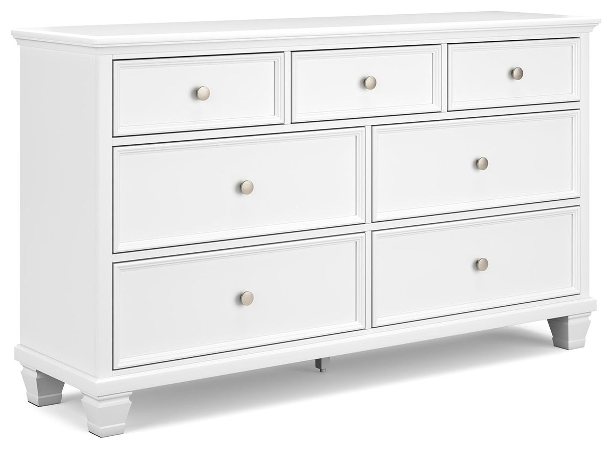 Fortman - Dresser - White by Ashley – Dressers