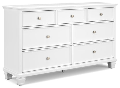 Fortman - Dresser - White by Ashley – Dressers