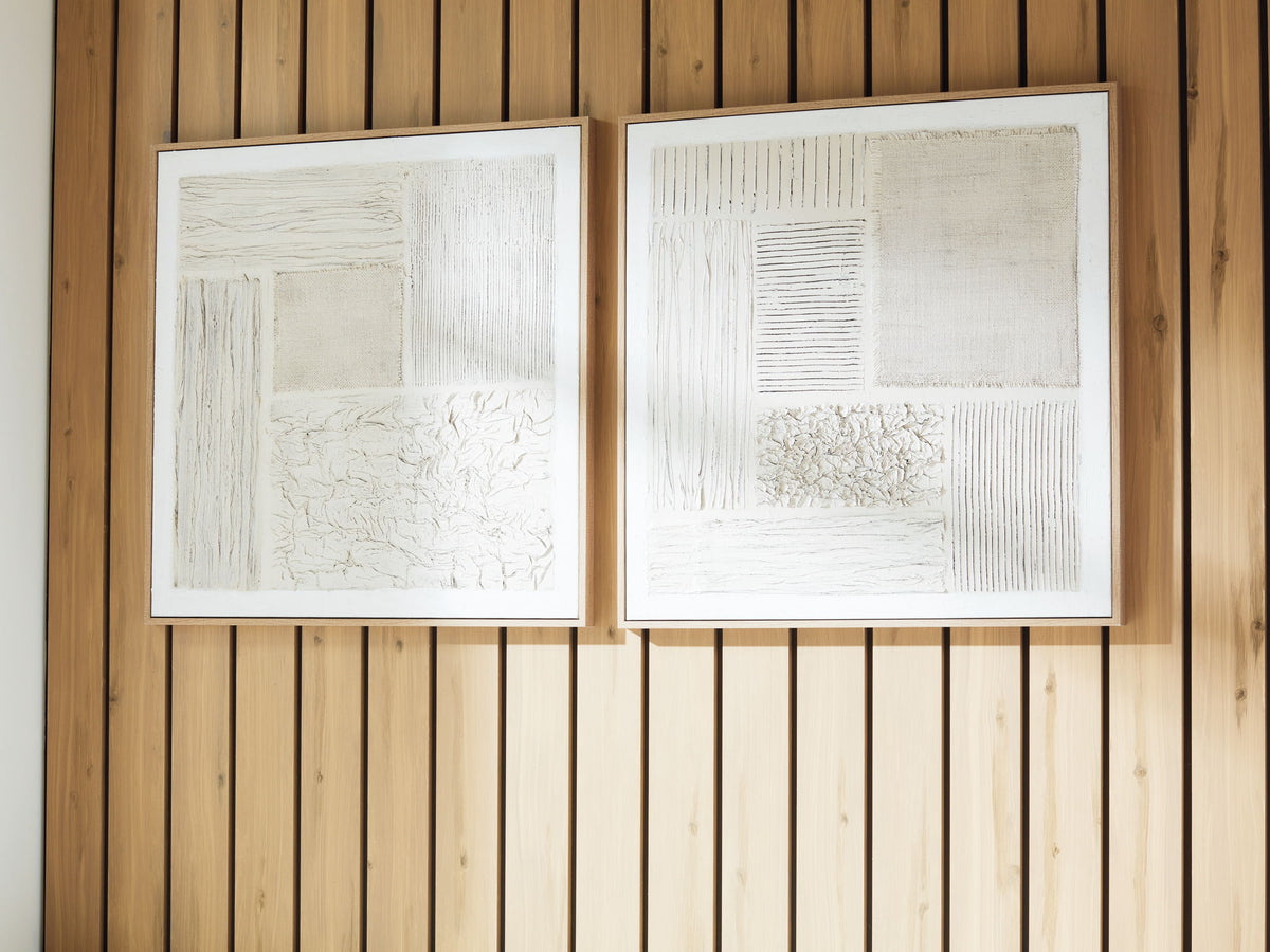Andorfield - Wall Art Set (Set of 2) - Beige / Black / White by Ashley – view 3