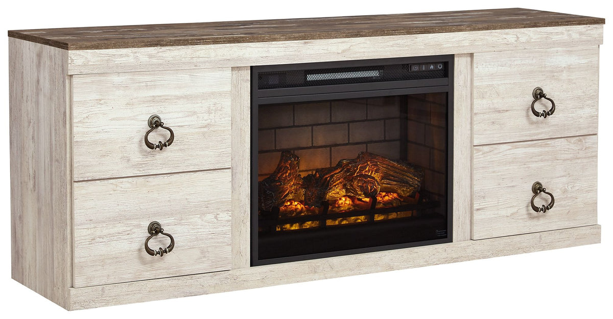 Willowton - Entertainment Center With Fireplace Option by Ashley – view 5
