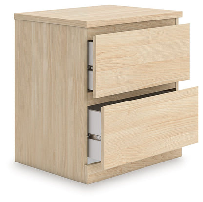 Onita - Two Drawer Night Stand by Ashley – view 6