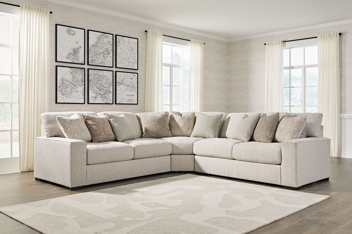 Ballyton - 3-Piece Sectional - Sand – view 2