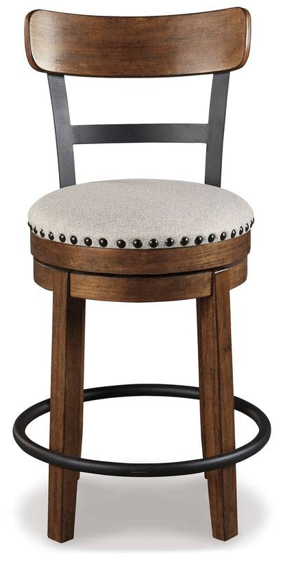 Valebeck - Full Back Swivel Stool by Ashley – view 4