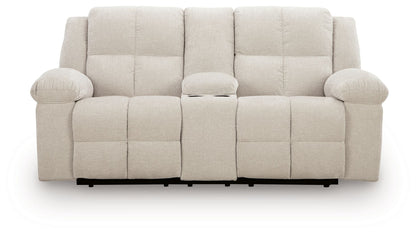 Orlen - Double Reclining Loveseat With Console - Winter – view 2