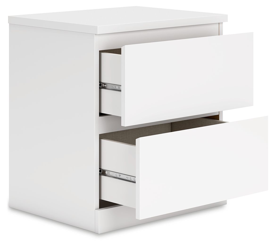 Onita - Two Drawer Night Stand by Ashley – view 7