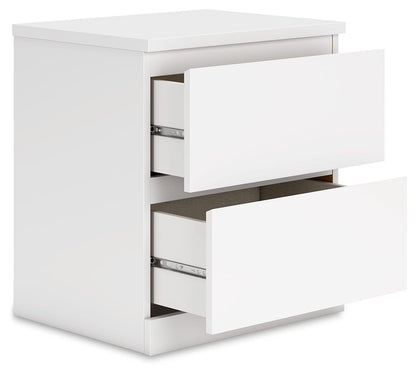 Onita - Two Drawer Night Stand by Ashley – view 7