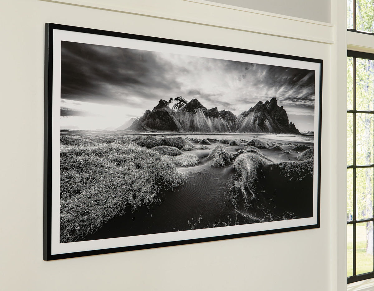Delstone - Wall Art - Black / White by Ashley – view 3