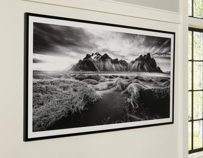 Delstone - Wall Art - Black / White by Ashley – view 3