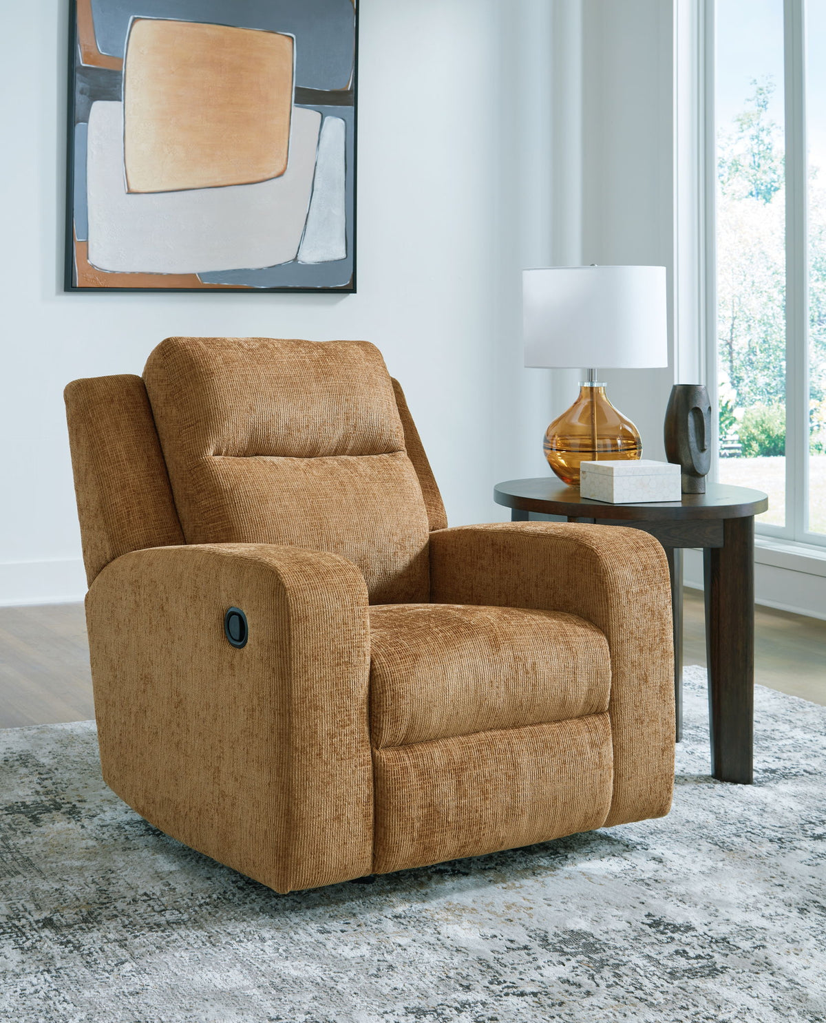 Kanlow - Rocker Recliner - Honey by Ashley – view 2