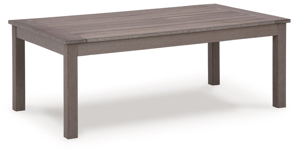 Hillside Barn - Rectangular Cocktail Table - Brown by Ashley – Coffee Tables
