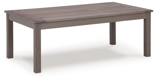 Hillside Barn - Rectangular Cocktail Table - Brown by Ashley – Coffee Tables