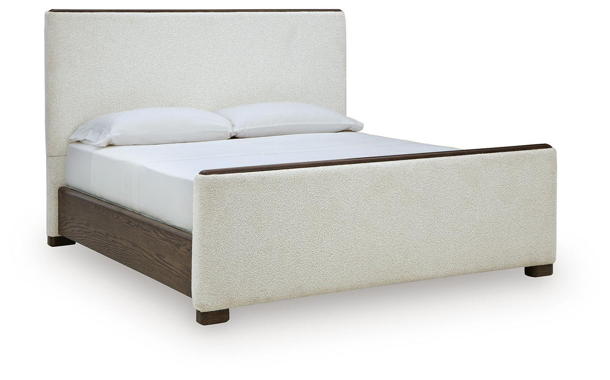 Radkin - Upholstered Panel Bed by Ashley – Upholstered Beds