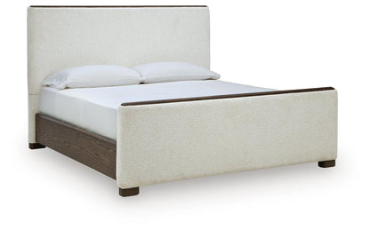 Radkin - Upholstered Panel Bed by Ashley – Upholstered Beds