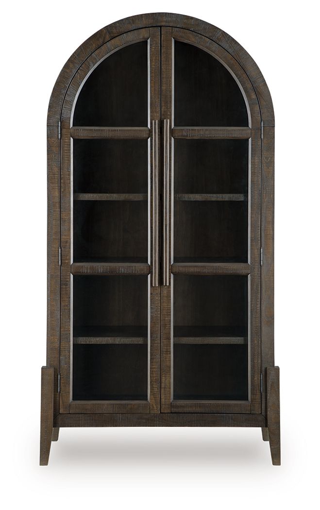 Benhall - Accent Cabinet - Dark Brown by Ashley – view 2