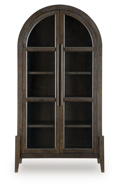 Benhall - Accent Cabinet - Dark Brown by Ashley – view 2