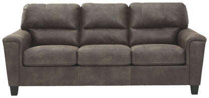 Navi - Sofa - Smoke by Ashley – Stationary Sofas
