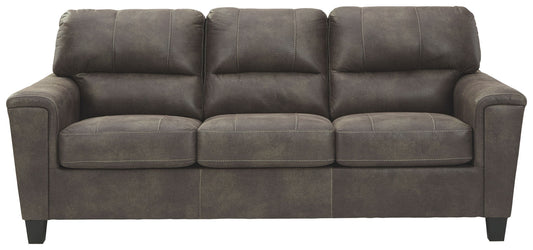 Navi - Sofa - Smoke by Ashley – Stationary Sofas