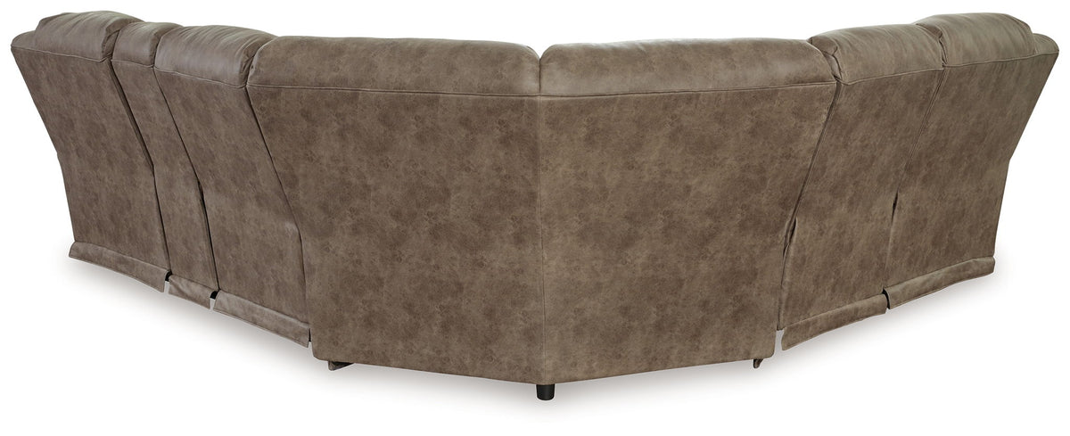 Ravenel - 3 Piece Reclining Sectional by Ashley – view 4