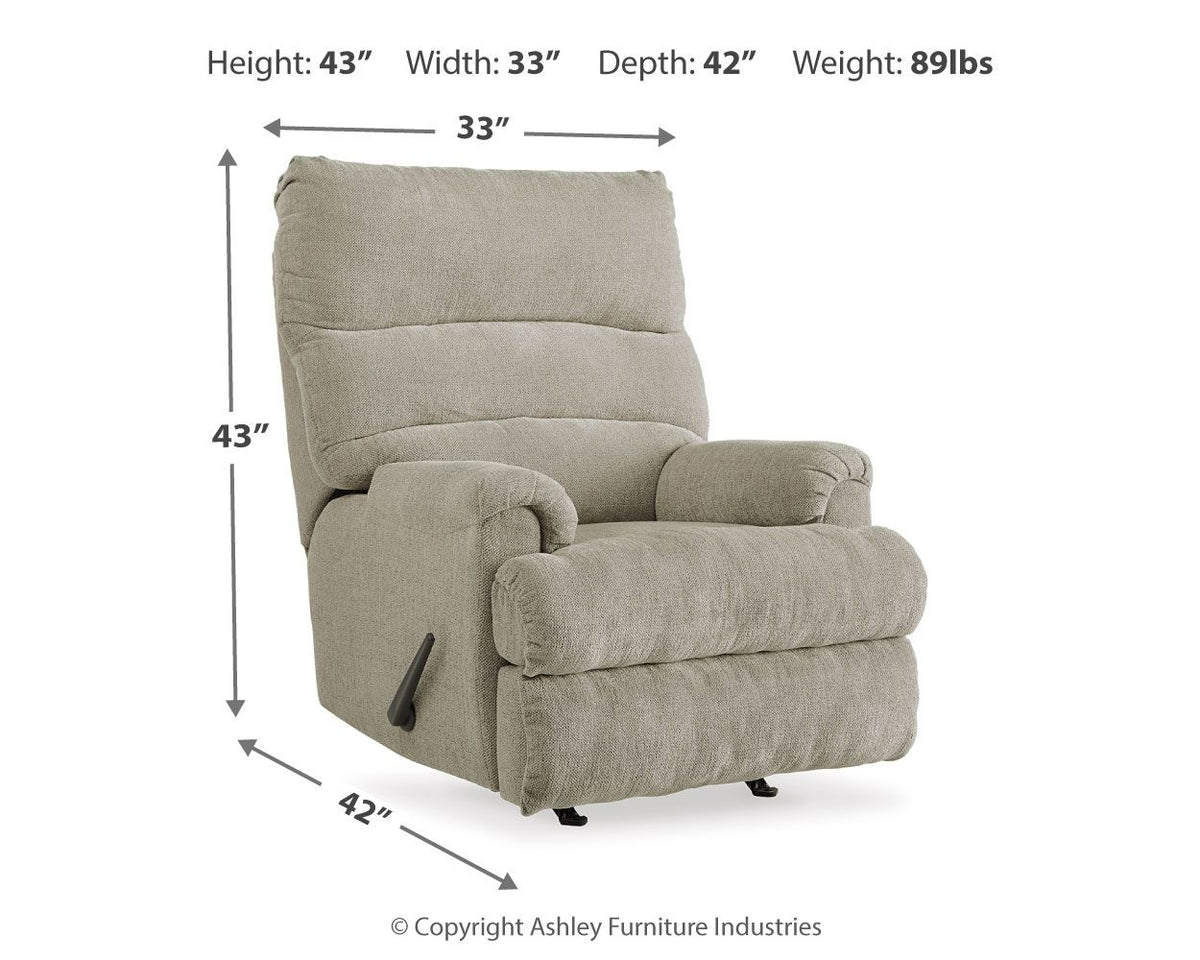 Man Fort - Rocker Recliner by Ashley – view 3