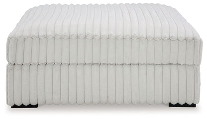 Stupendous - Oversized Accent Ottoman - Alloy by Ashley – view 2