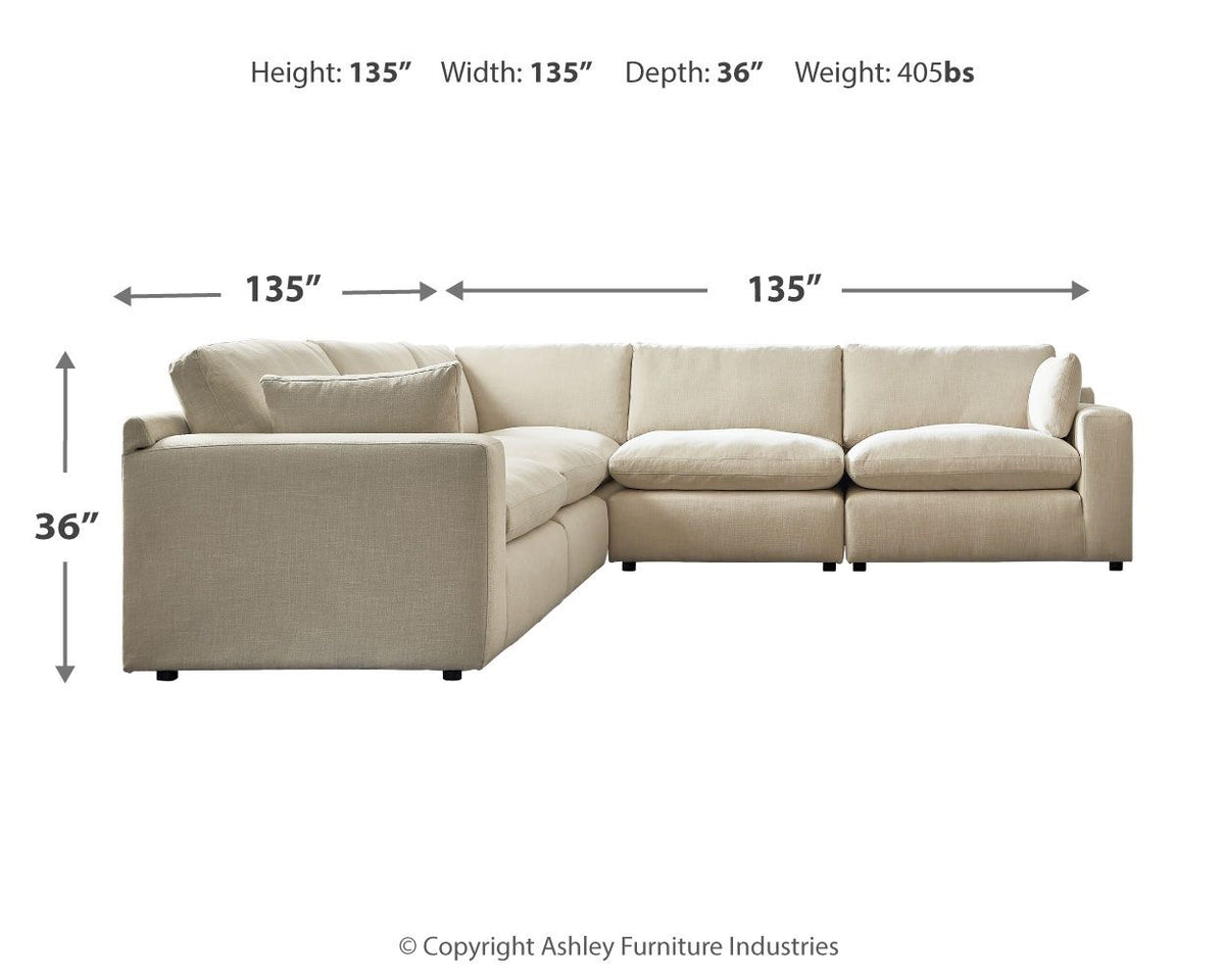 Elyza - 5 Piece Sectional – view 4