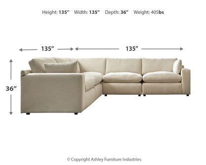 Elyza - 5 Piece Sectional – view 4