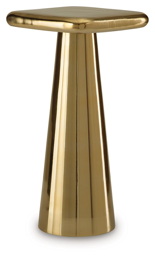 Dallenburg - Accent Table - Gold Finish by Ashley – Accent Tables