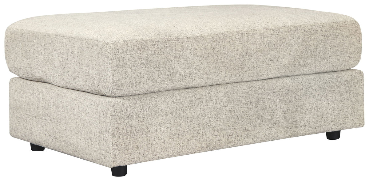 Soletren - Oversized Accent Ottoman - Stone by Ashley – Accent Ottomans