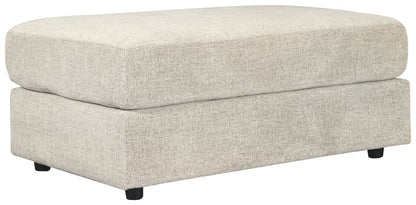 Soletren - Oversized Accent Ottoman - Stone by Ashley – Accent Ottomans