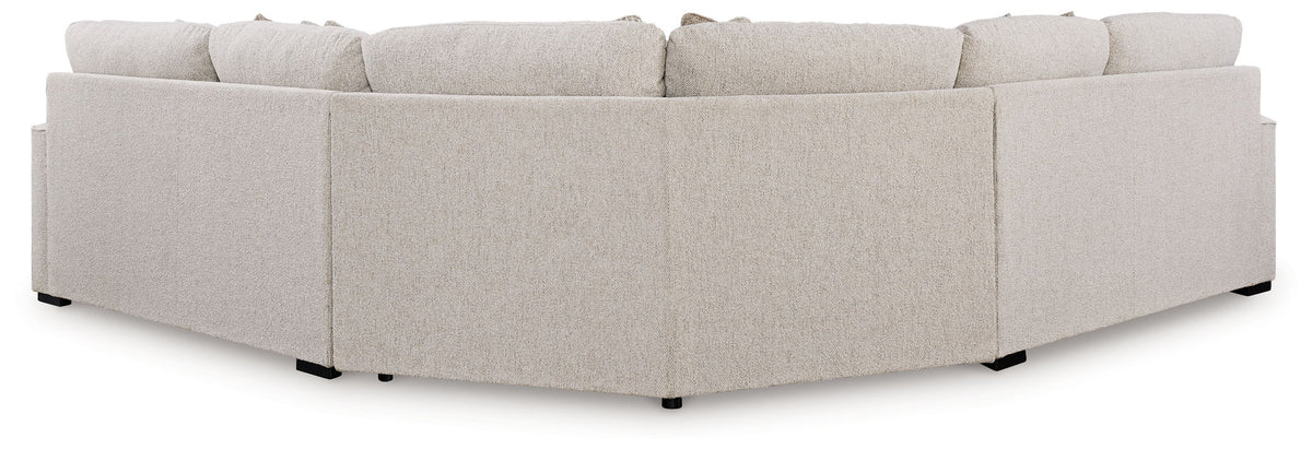 Ballyton - 3-Piece Sectional - Sand – view 3